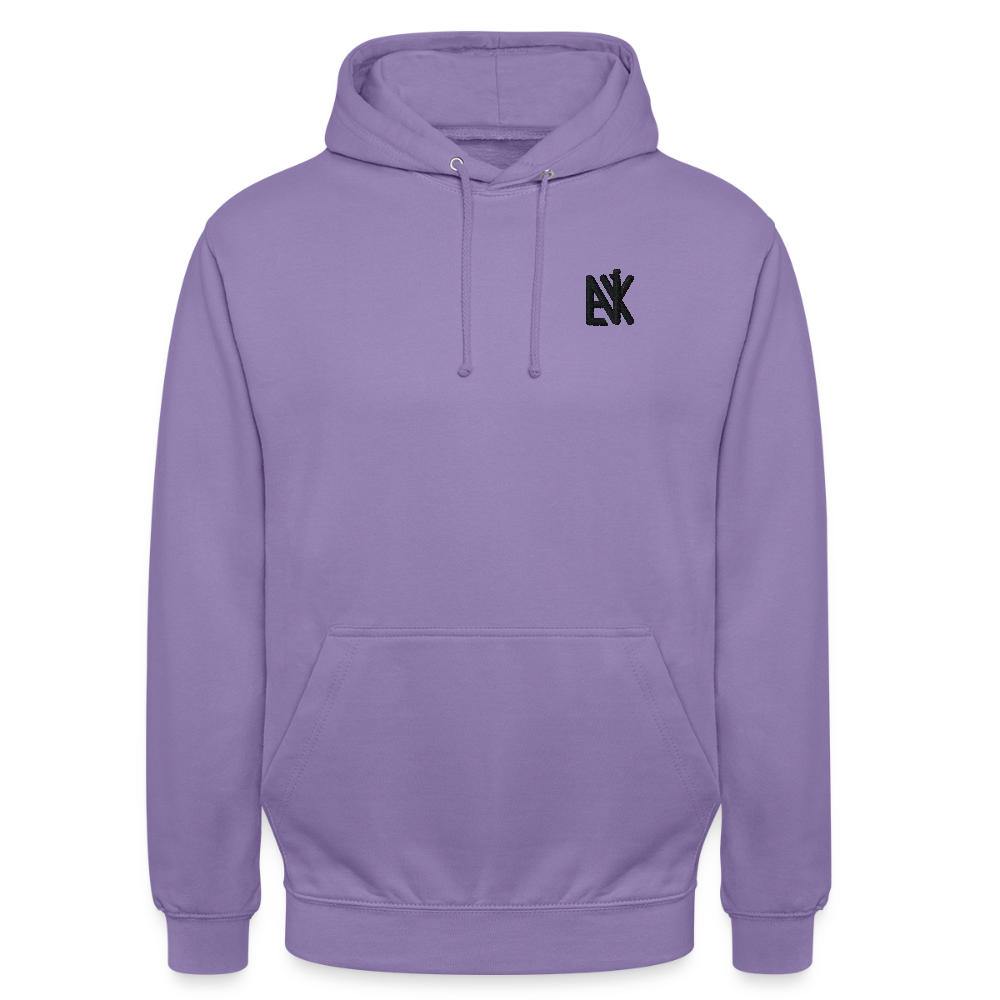 Unisex Hoodie - Flower-Horn - Lavendel