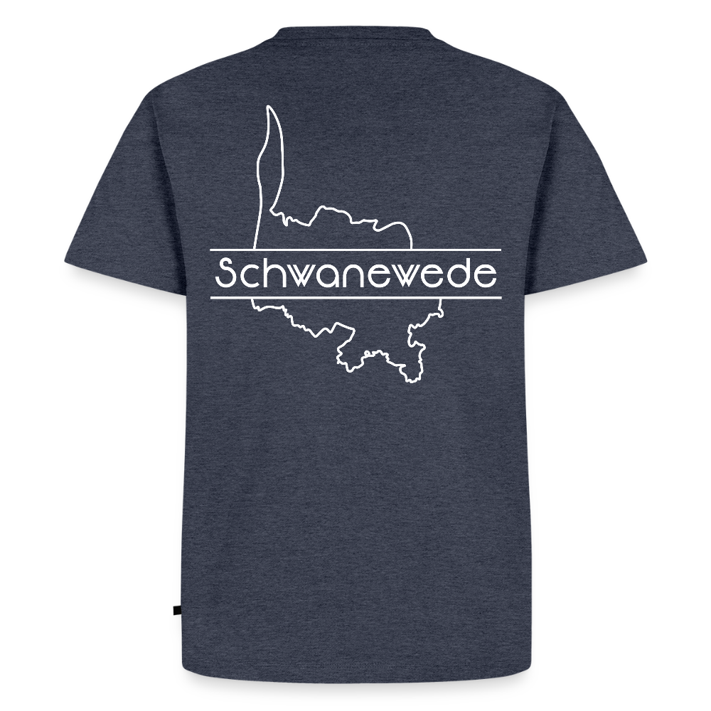Männer Premium T-Shirt - Schwanewede - Jeansblau