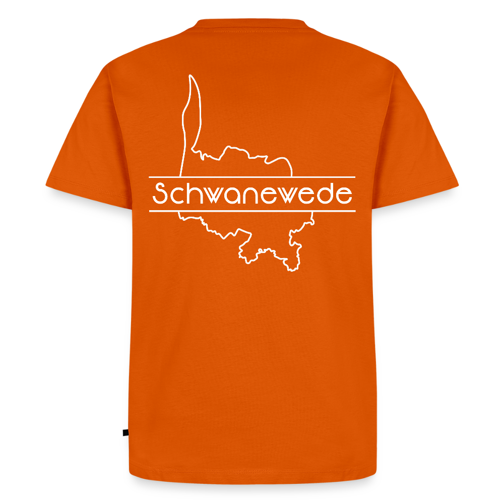 Männer Premium T-Shirt - Schwanewede - Orange