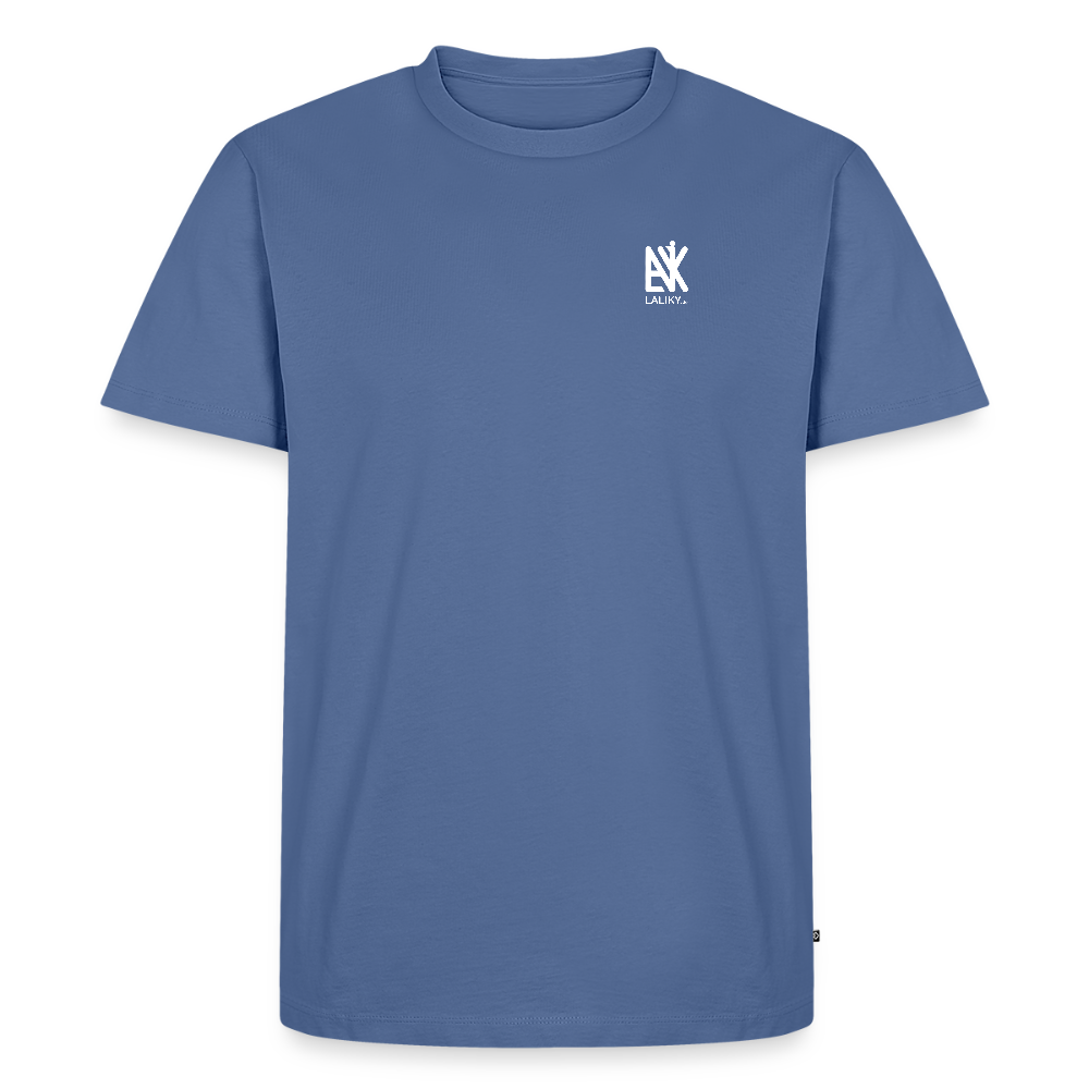 Männer Premium T-Shirt - Schwanewede - Taubenblau