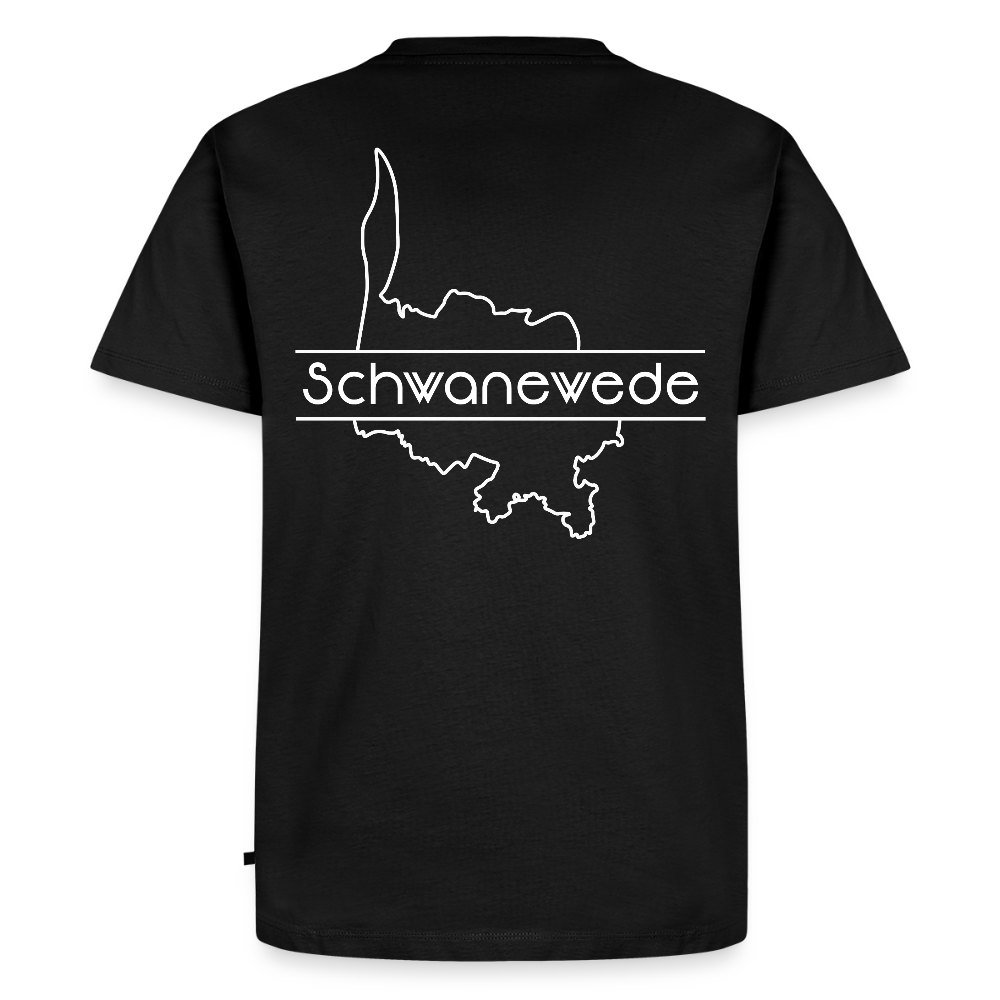 Männer Premium T-Shirt - Schwanewede - Schwarz
