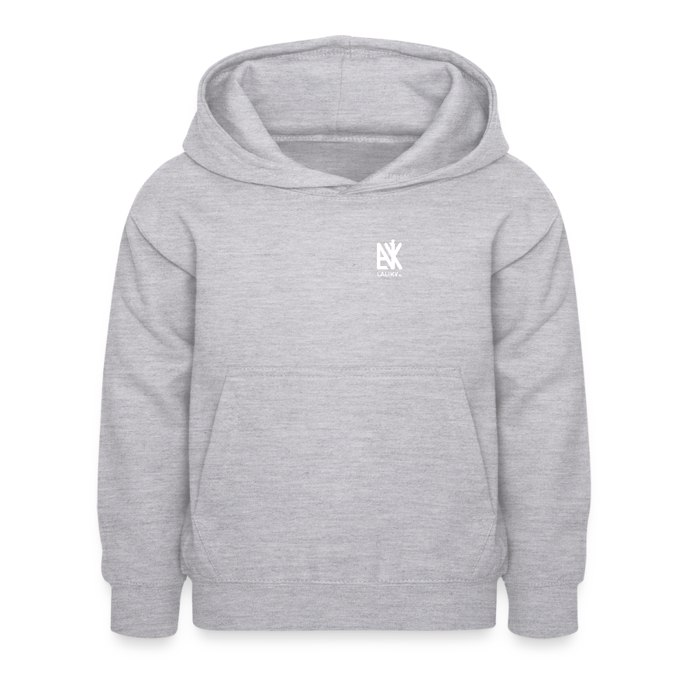 Kinder Hoodie - Das Kann ich schon - Hellgrau meliert
