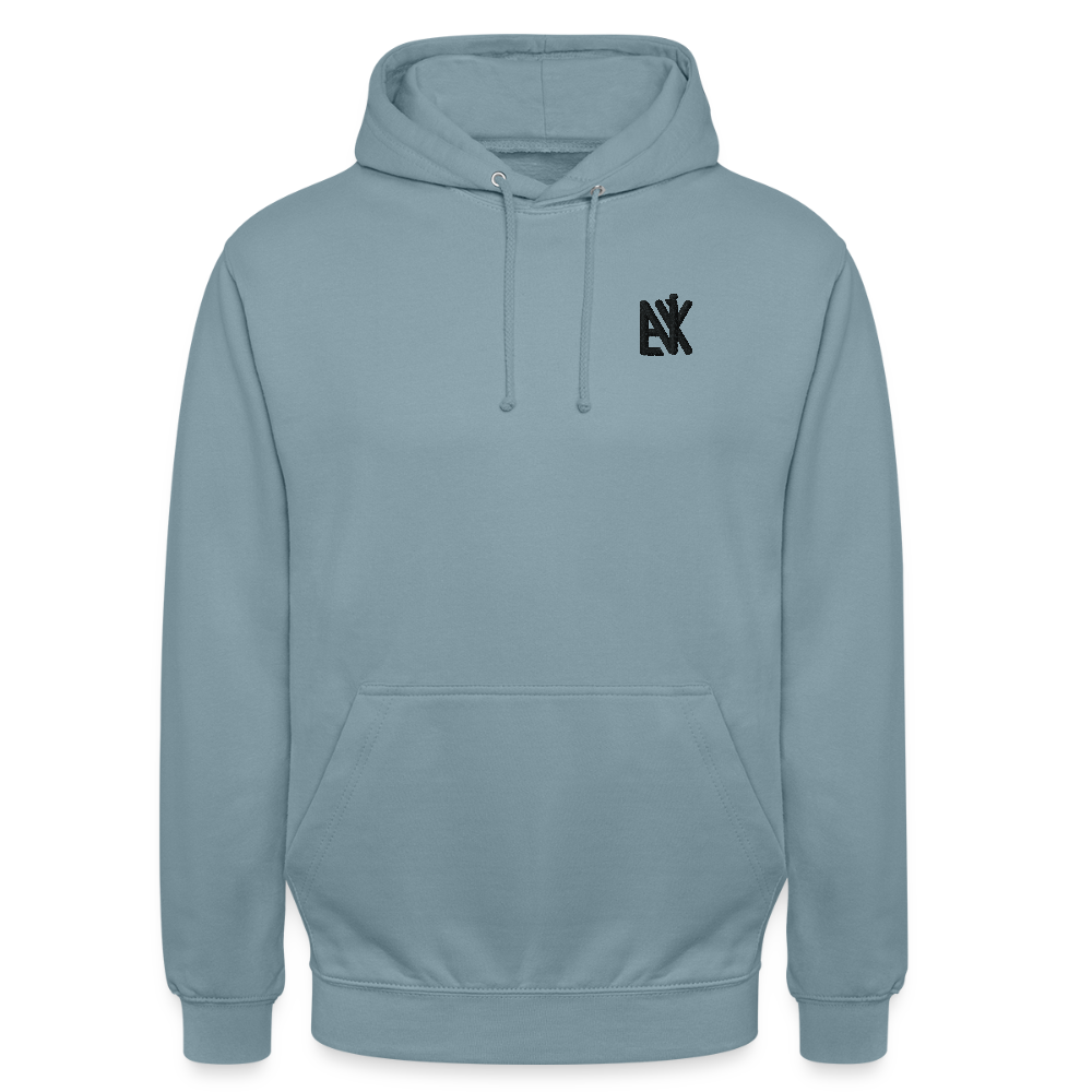 Unisex Hoodie - MOIN - Nebelblau