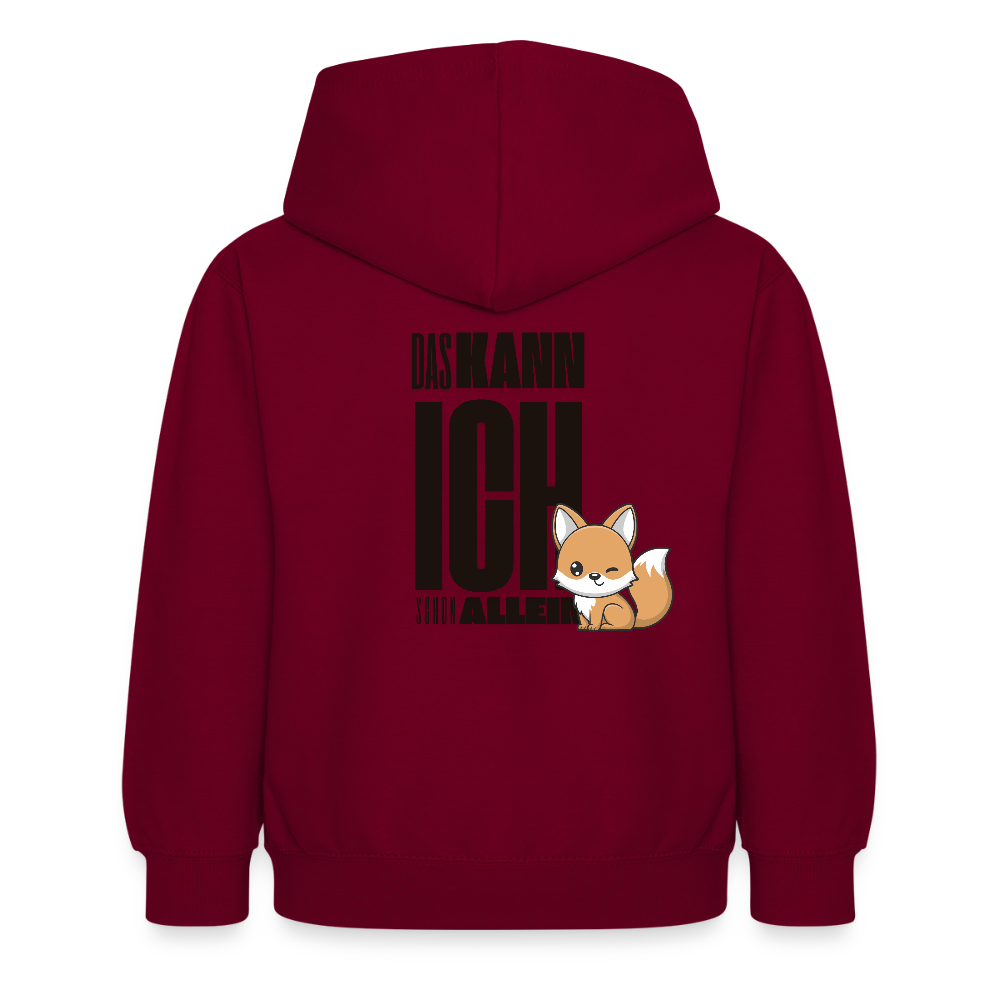 Kinder Hoodie - Das Kann ich schon - Bordeaux