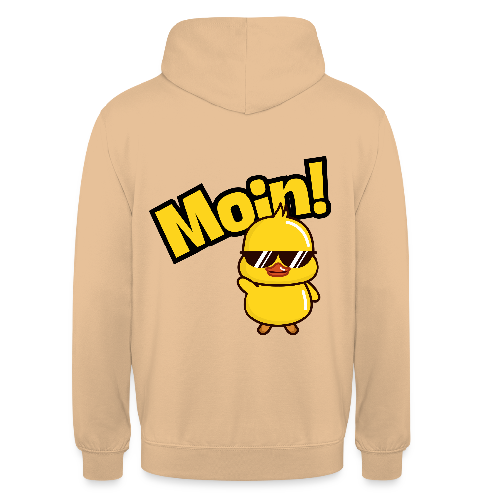 Unisex Hoodie - MOIN - Pfirsich
