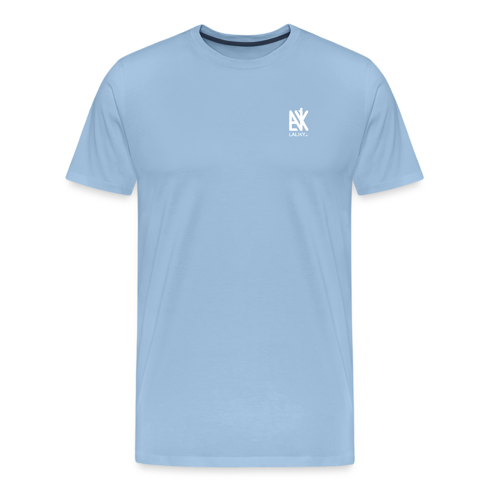 Männer Premium T-Shirt - Schwanewede - Sky
