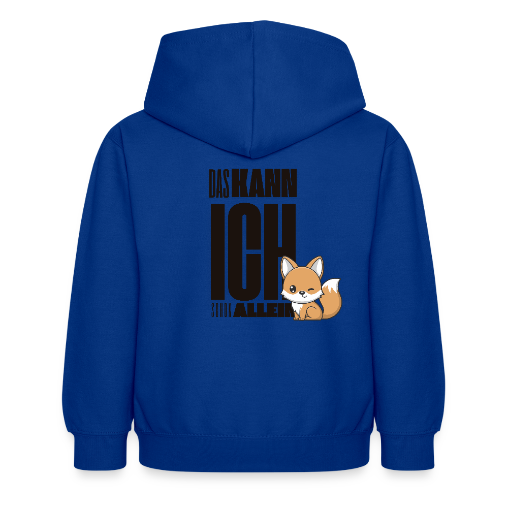 Kinder Hoodie - Das Kann ich schon - Royalblau