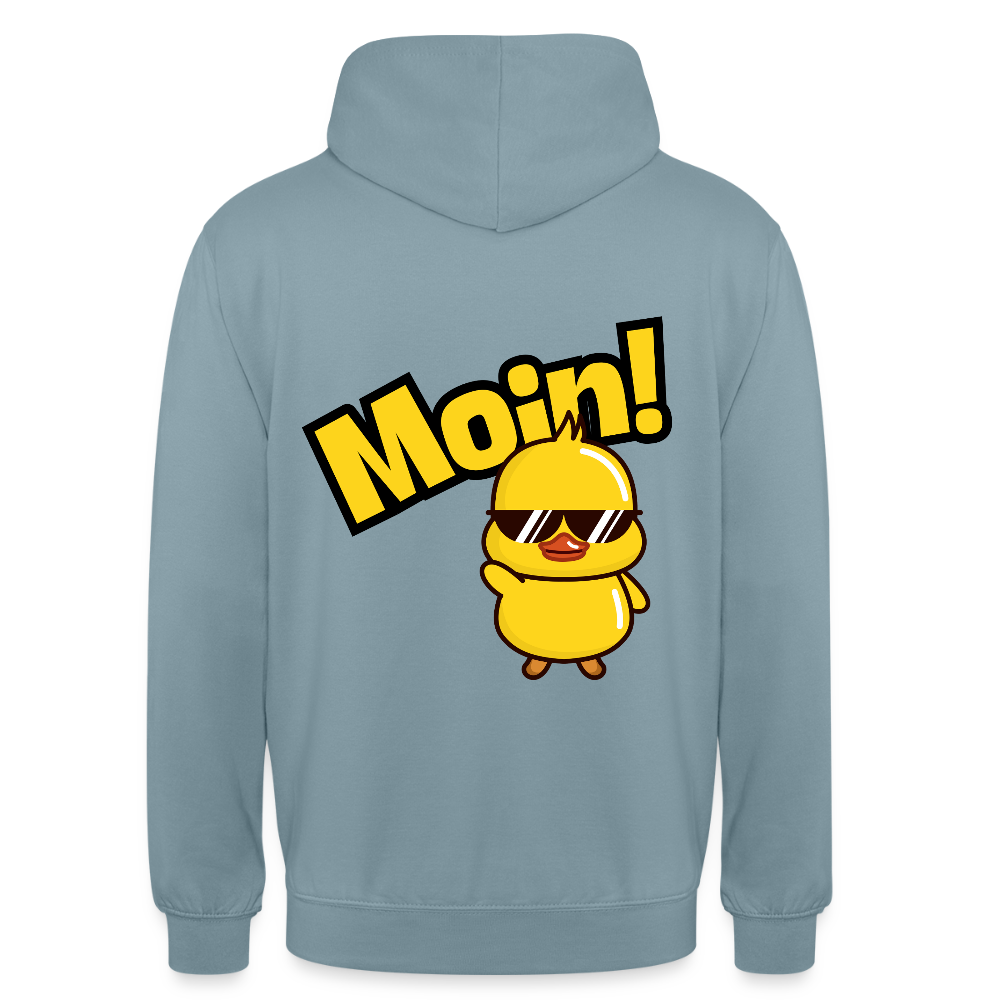 Unisex Hoodie - MOIN - Nebelblau