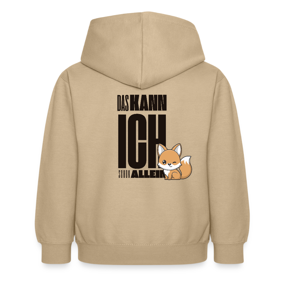 Kinder Hoodie - Das Kann ich schon - Sand