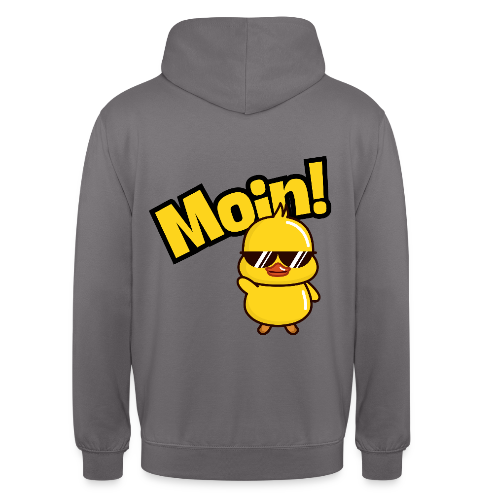 Unisex Hoodie - MOIN - Mittelgrau