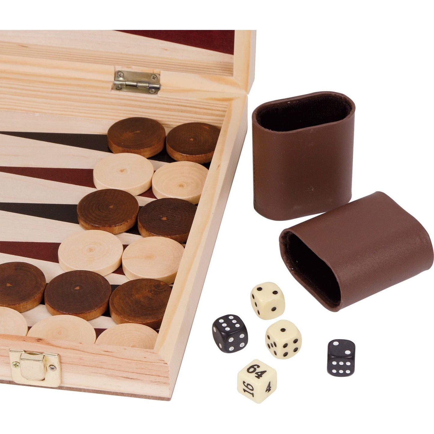 Schach und Backgammon Koffer