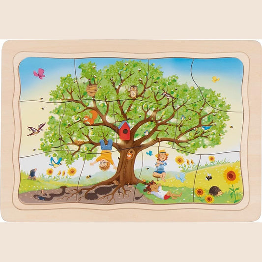 Schichtenpuzzle Mein Apfelbaum