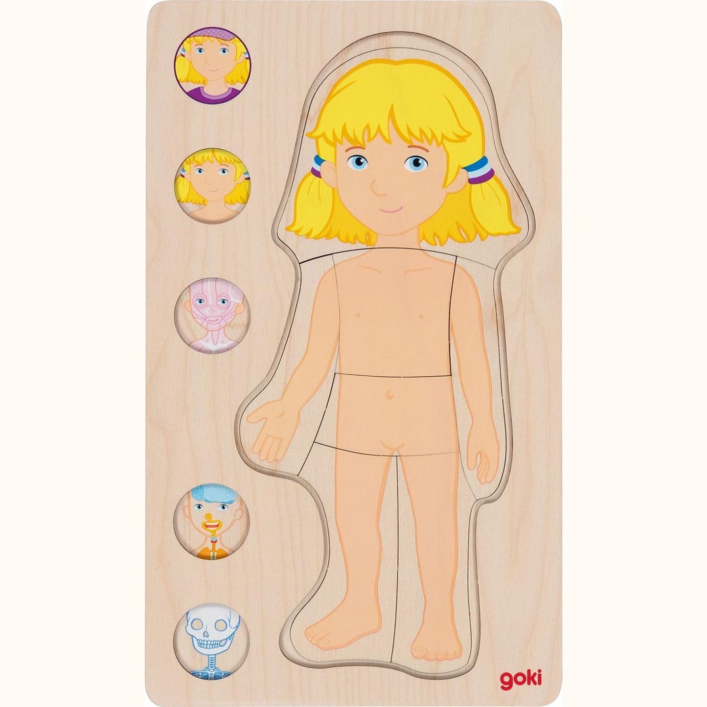 Schichtenpuzzle Mädchen