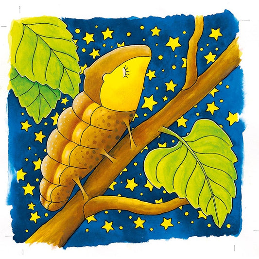 Schichtenpuzzle Die Raupe