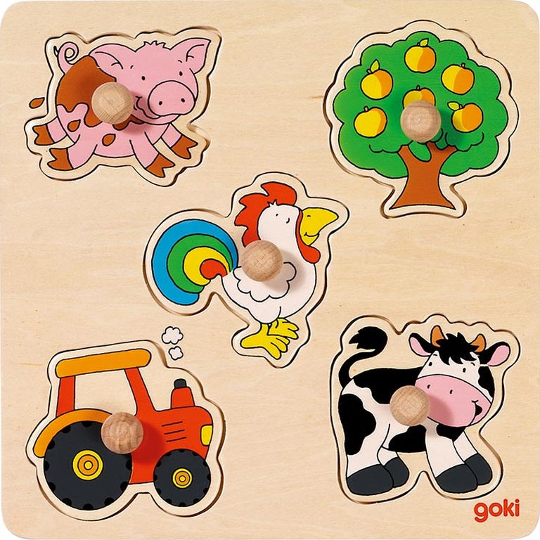 Steckpuzzle Auf dem Land