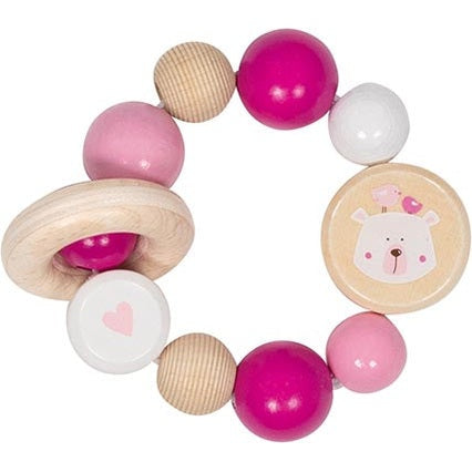 Greifling Elastik Babyspielzeug mit verschiedenen Formen und Motiven