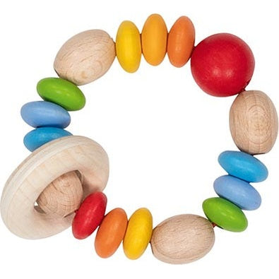 Greifling Elastik Babyspielzeug mit verschiedenen Formen und Motiven