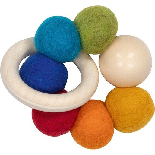 Greifling Elastik Babyspielzeug mit verschiedenen Formen und Motiven