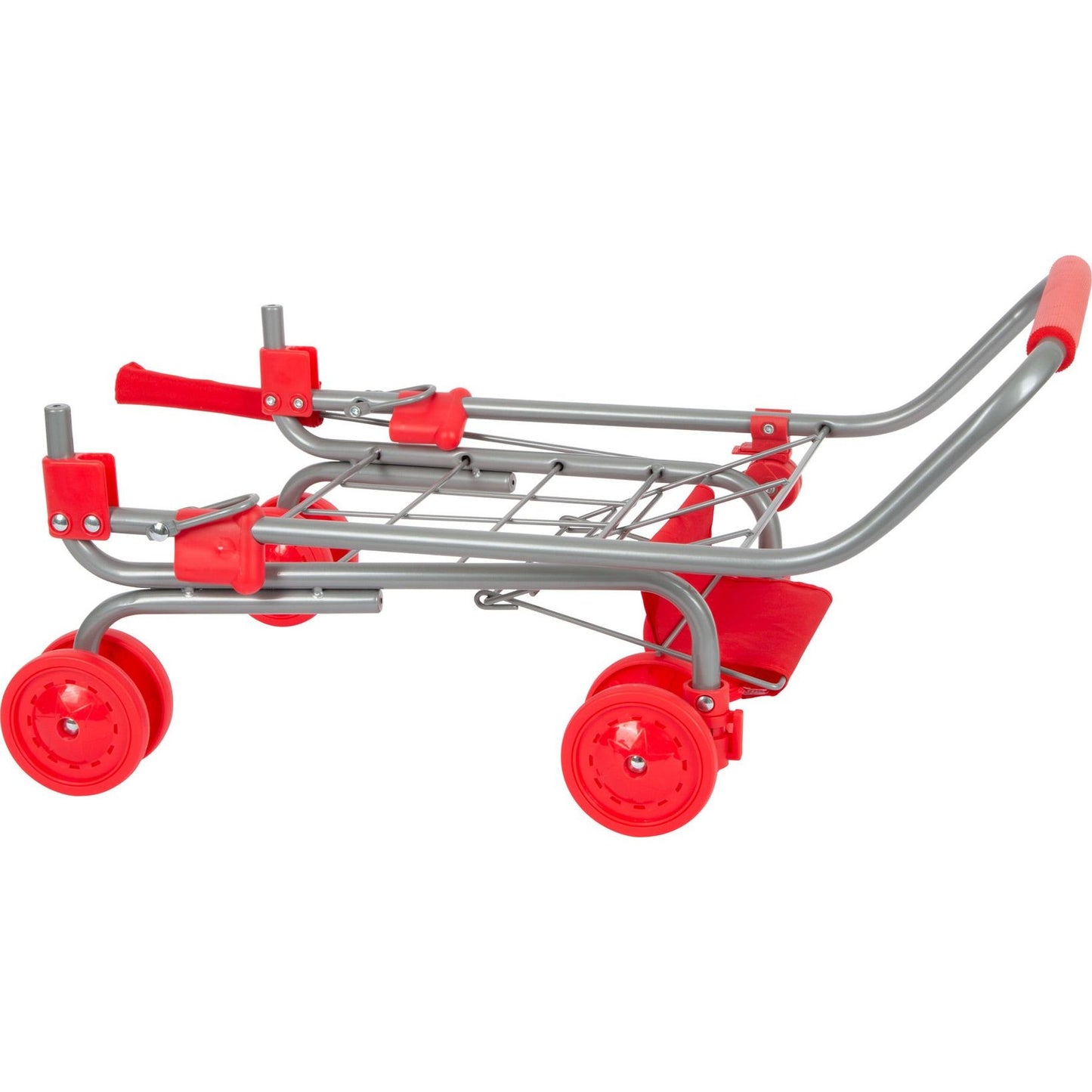 Einkaufswagen silber