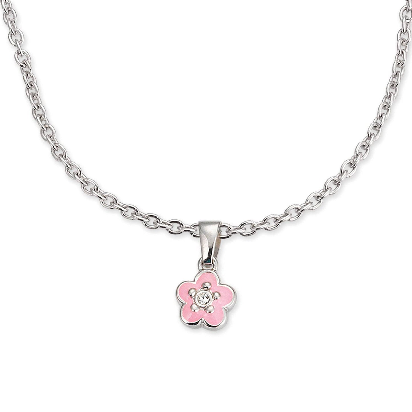 Schmuckset Blumen, rosa
