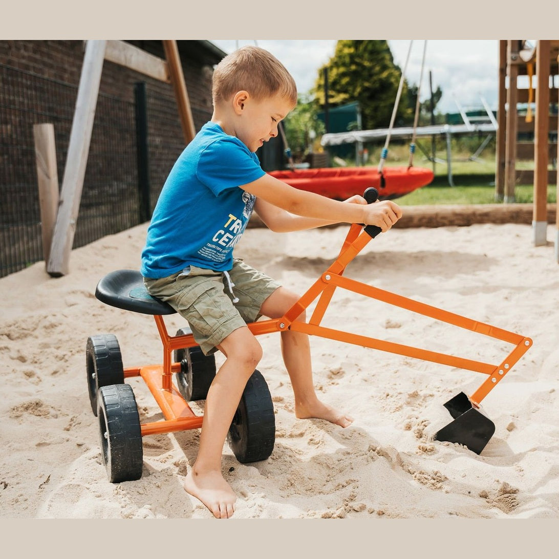 Bagger mit Rädern
