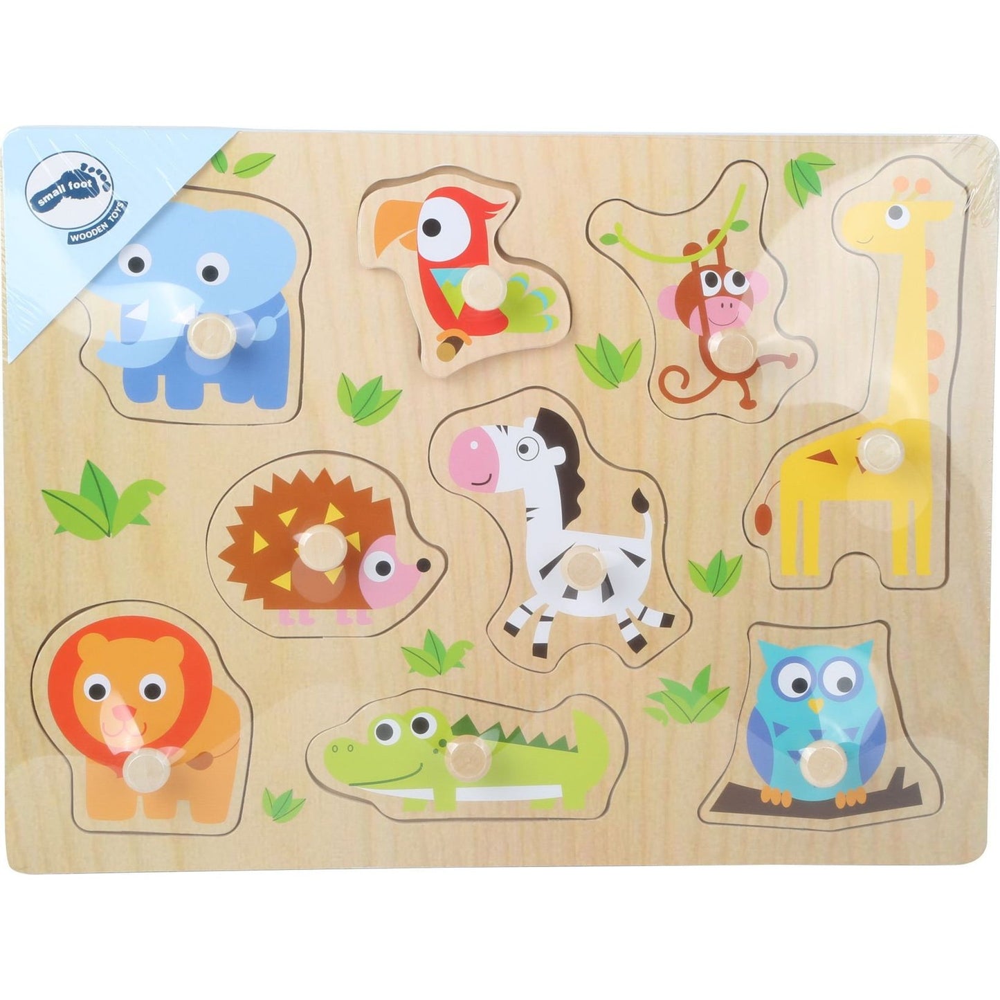 Setzpuzzle Zootiere