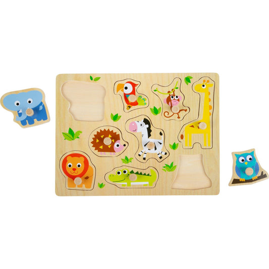 Setzpuzzle Zootiere