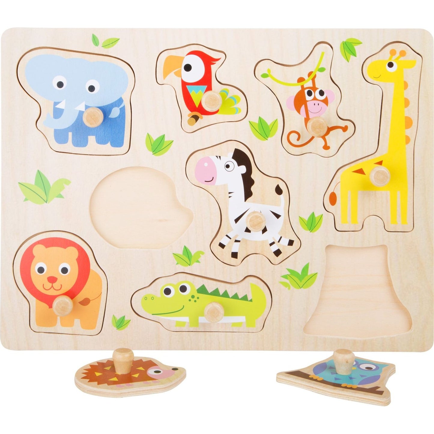 Setzpuzzle Zootiere