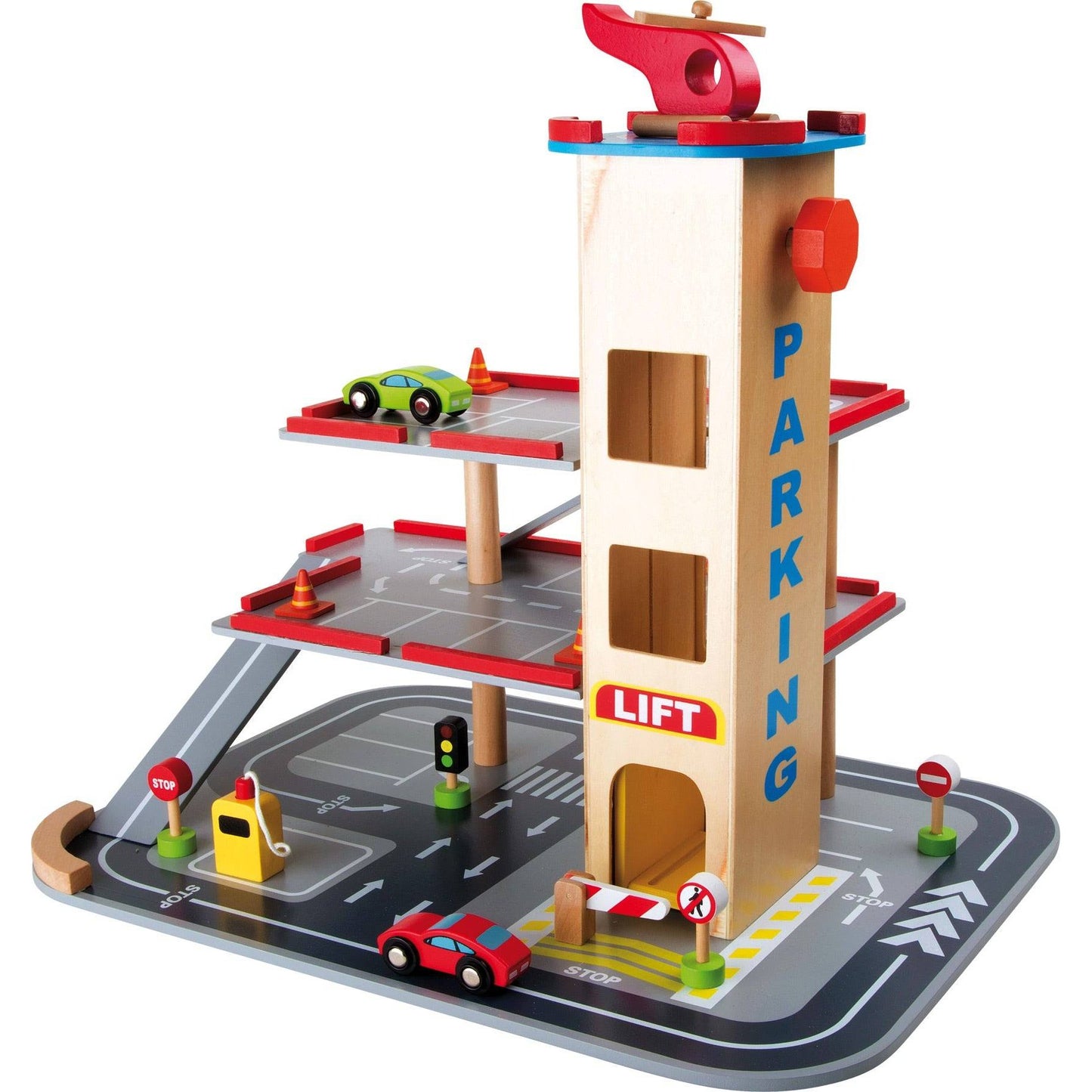 Parkhaus "Rasante Abfahrt"