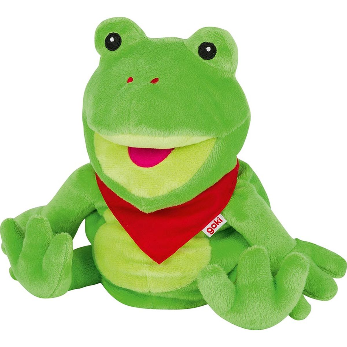 Handpuppe Frosch Frilo