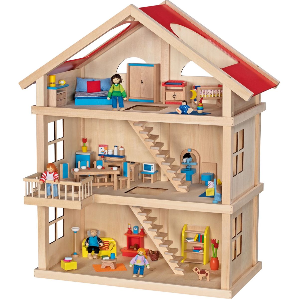 Puppenhaus 3 Etagen
