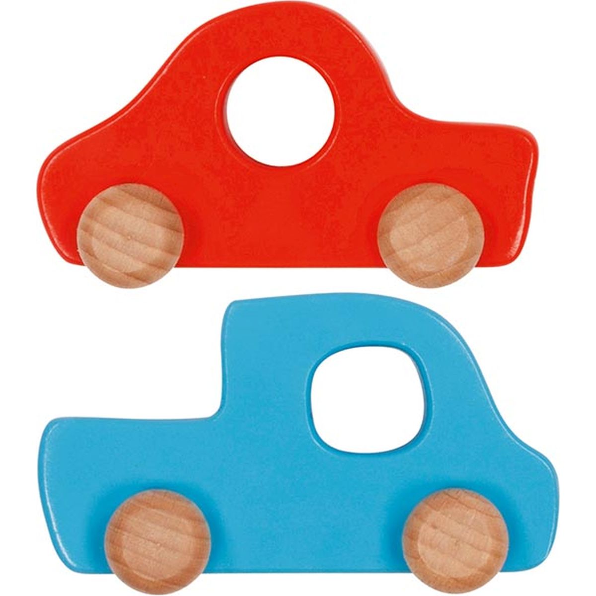 Spielstraße mit 2 Fahrzeugen