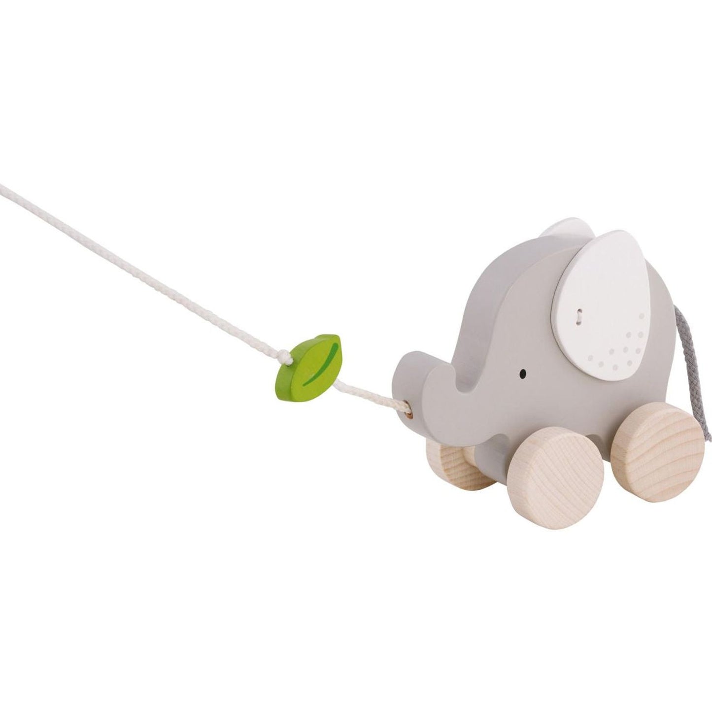 Ziehtier Elefant mit Blatt