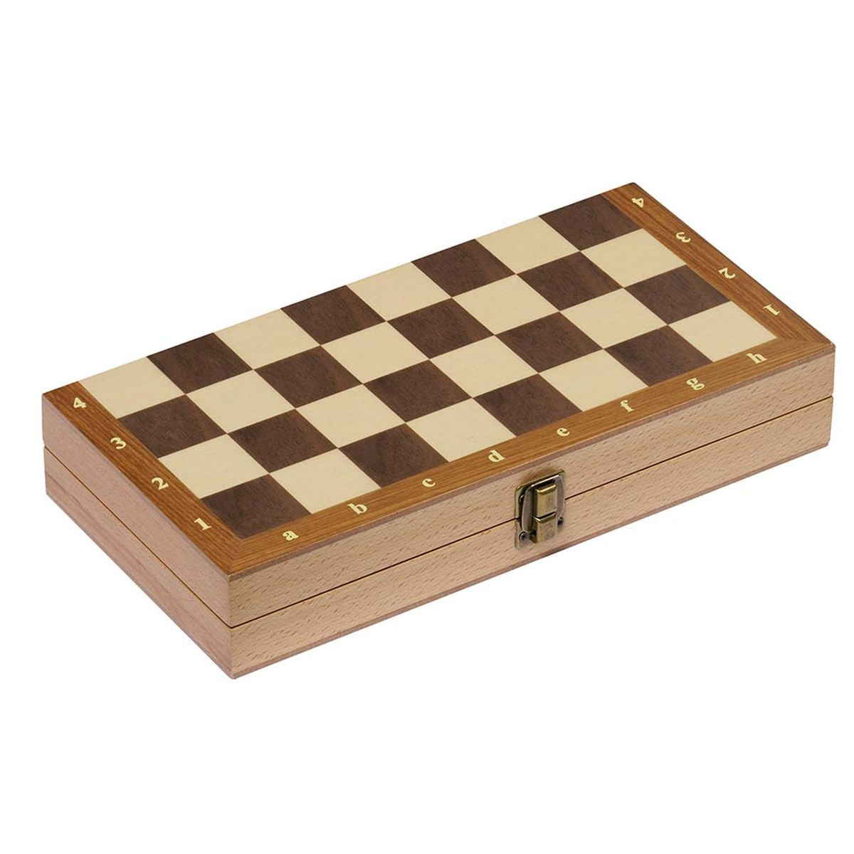 Schachspiel in Holzklappkassette