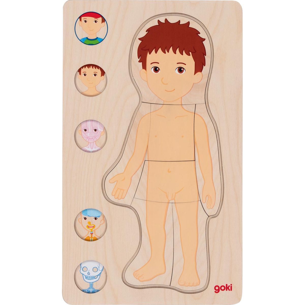 Schichtenpuzzle Junge