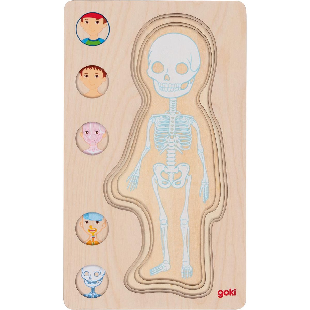Schichtenpuzzle Junge