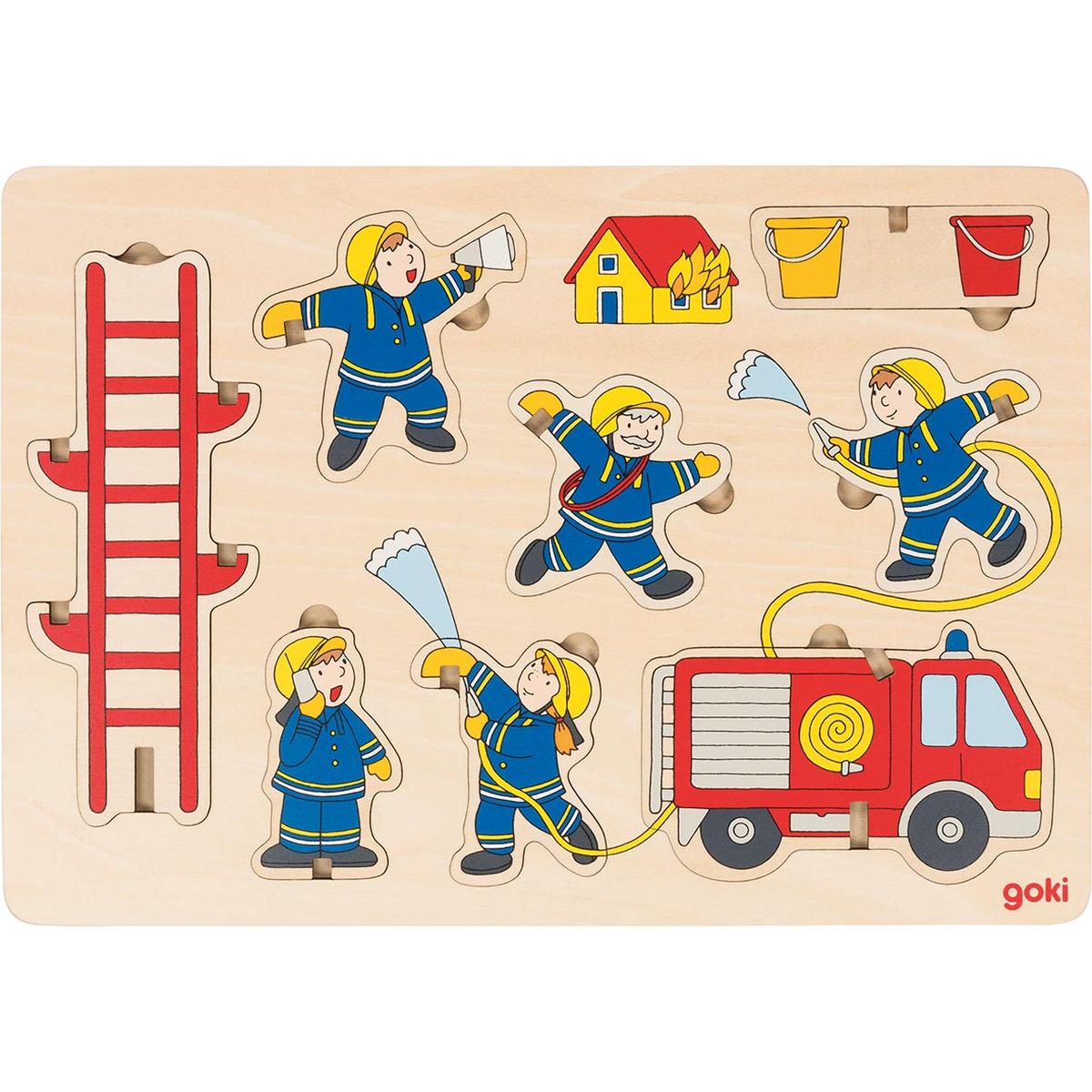 Aufstellpuzzle Feuerwehr
