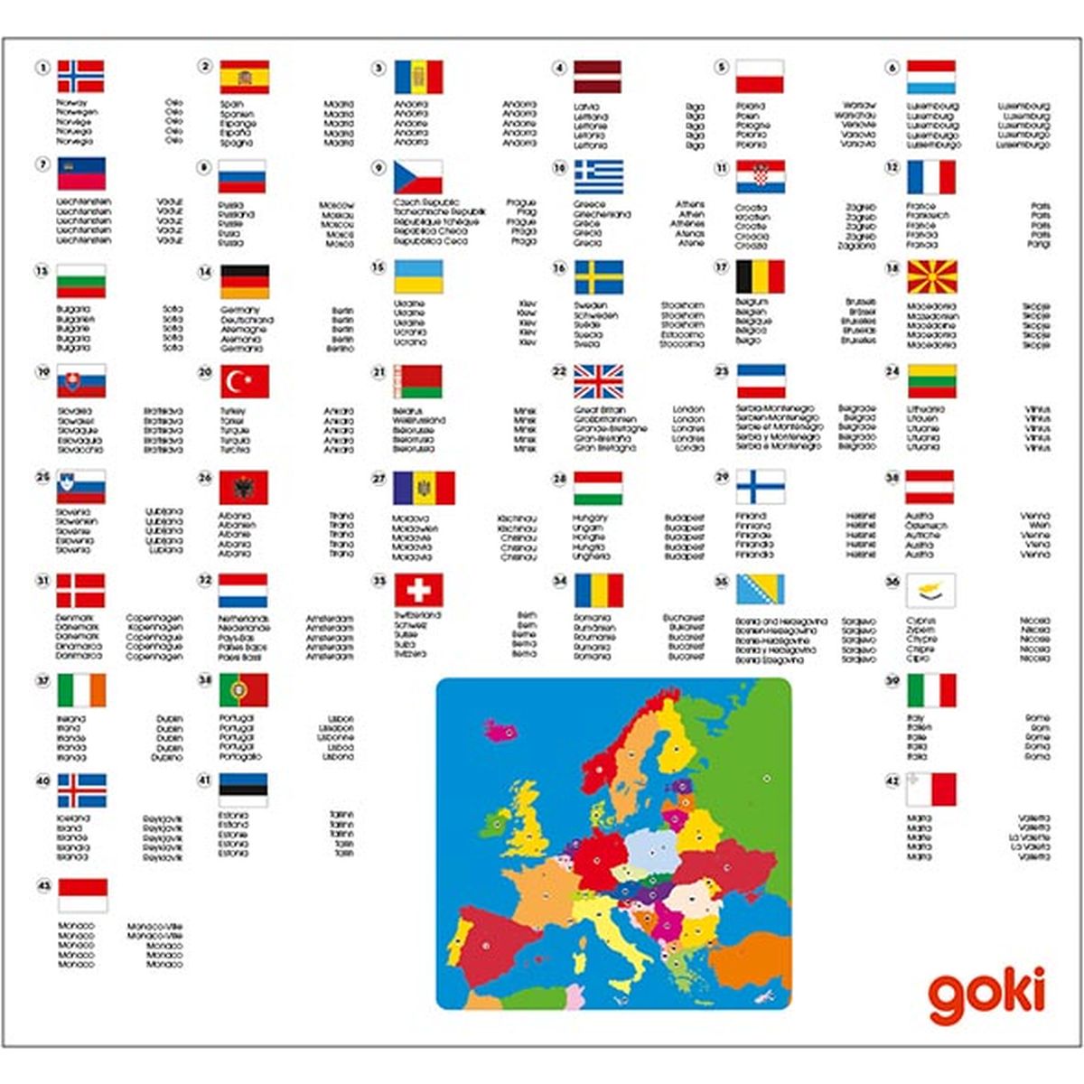 Puzzle Europa