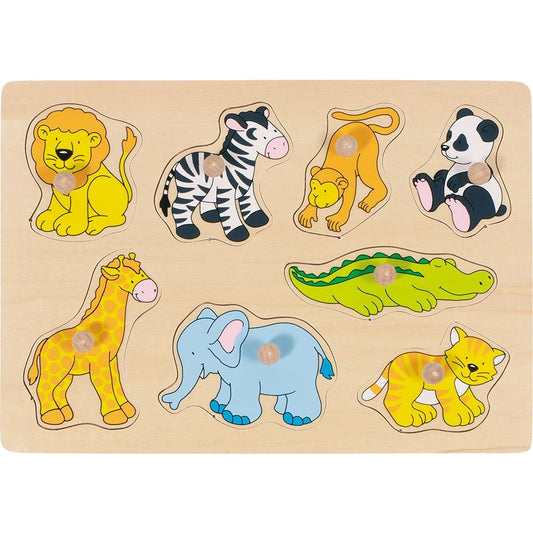 Steckpuzzle Zootiere