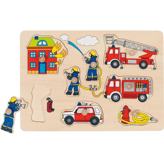 Steckpuzzle Feuerwehr
