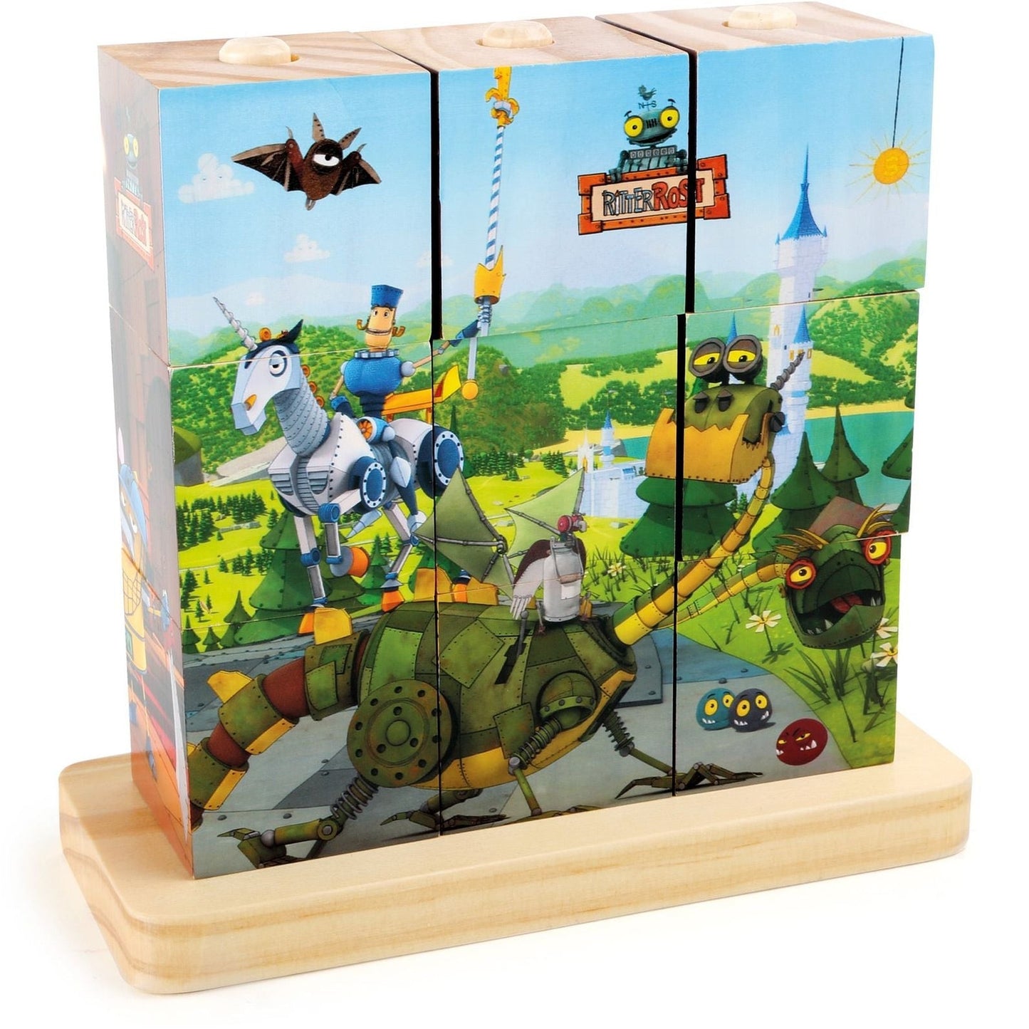 Ritter Rost Steck-Würfelpuzzle