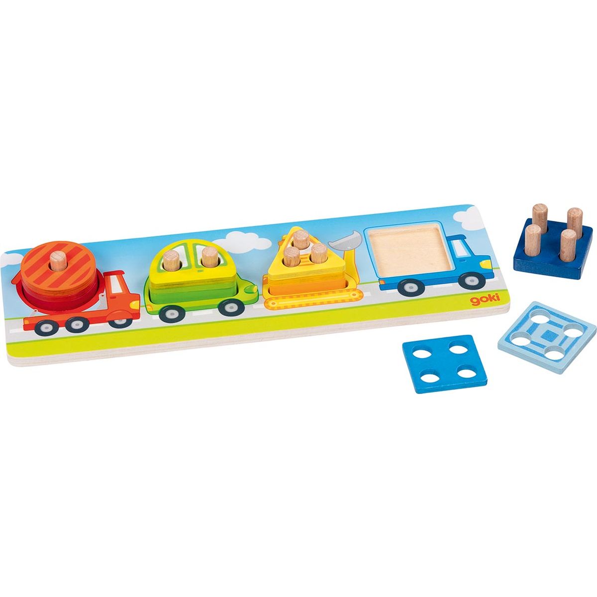 Formensortierspiel Fahrzeuge