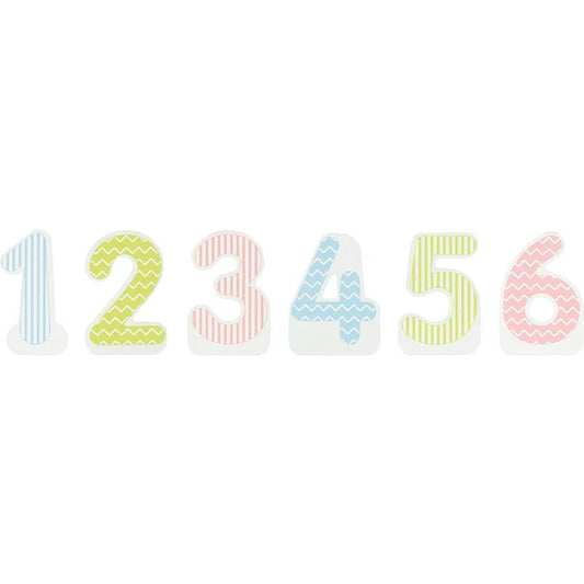 Geburtstagszug pastell mit Magnetverbindung