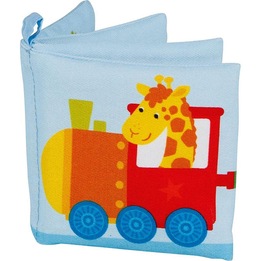 Bilderbuch mit Quietscher und Knisterfolie