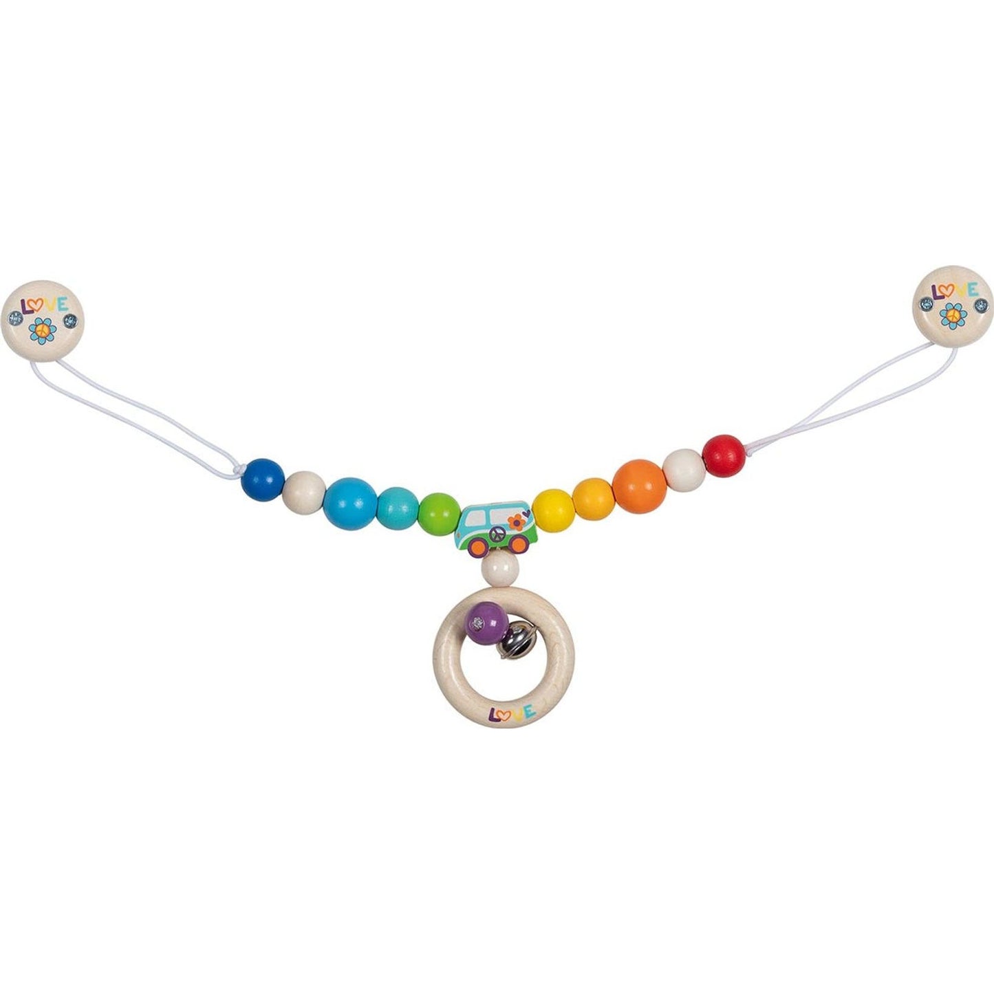 Kinderwagenkette Regenbogen 66