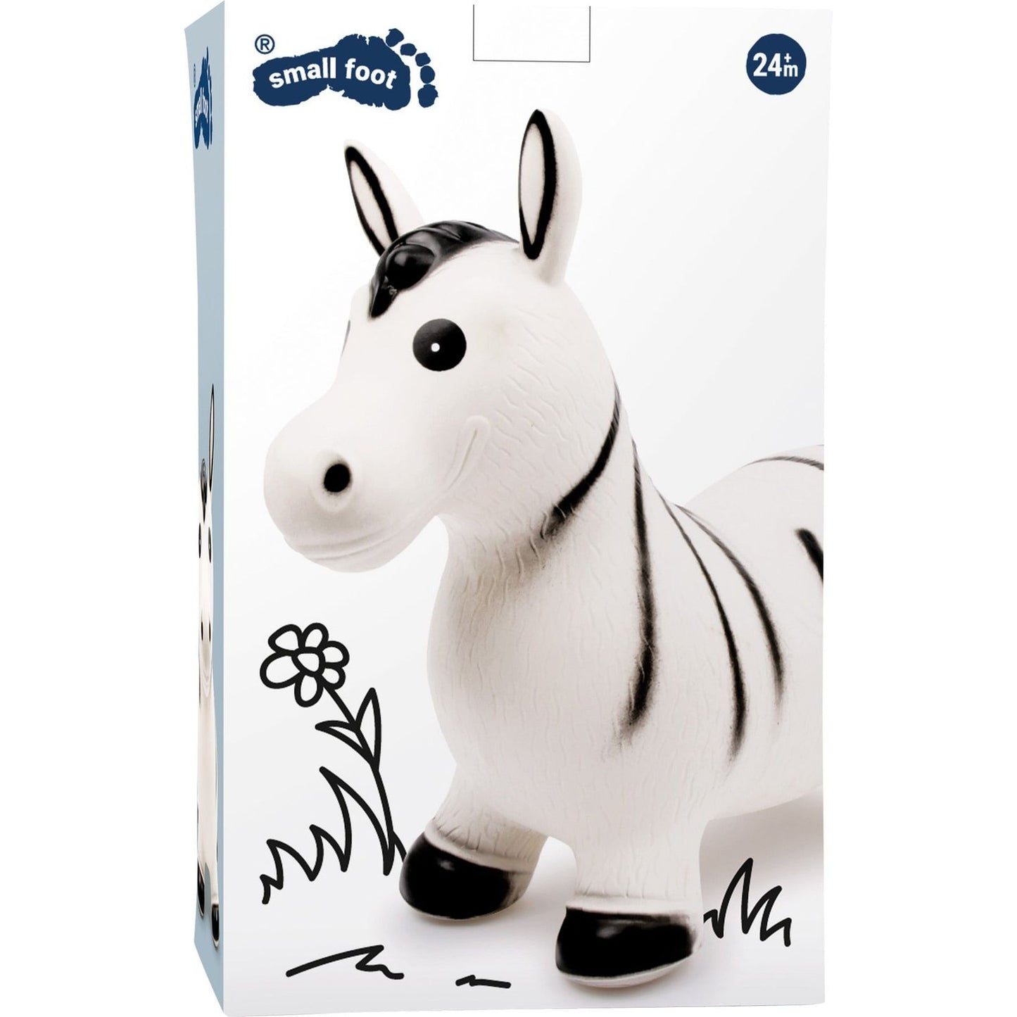Hüpftier Zebra