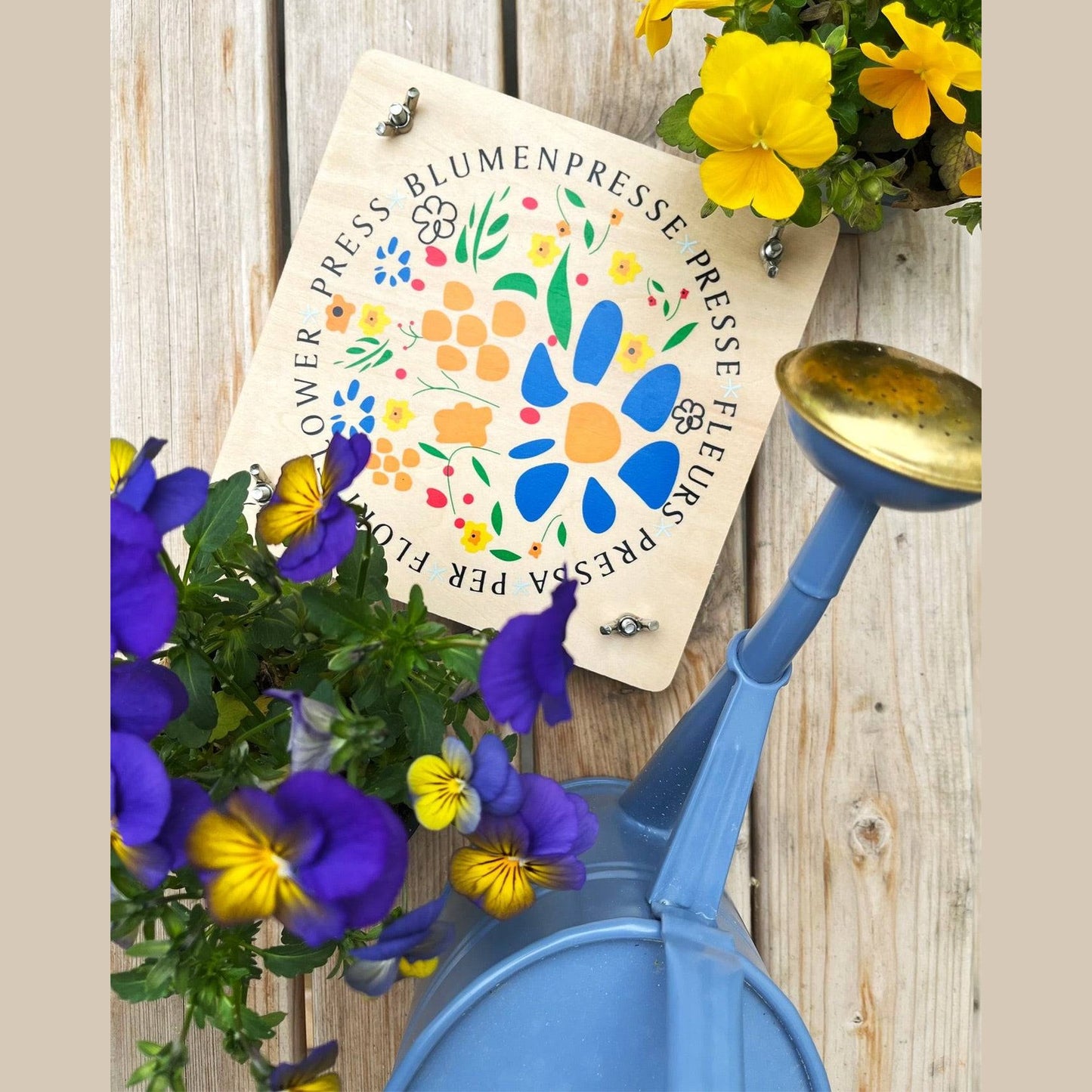 Blumenpresse