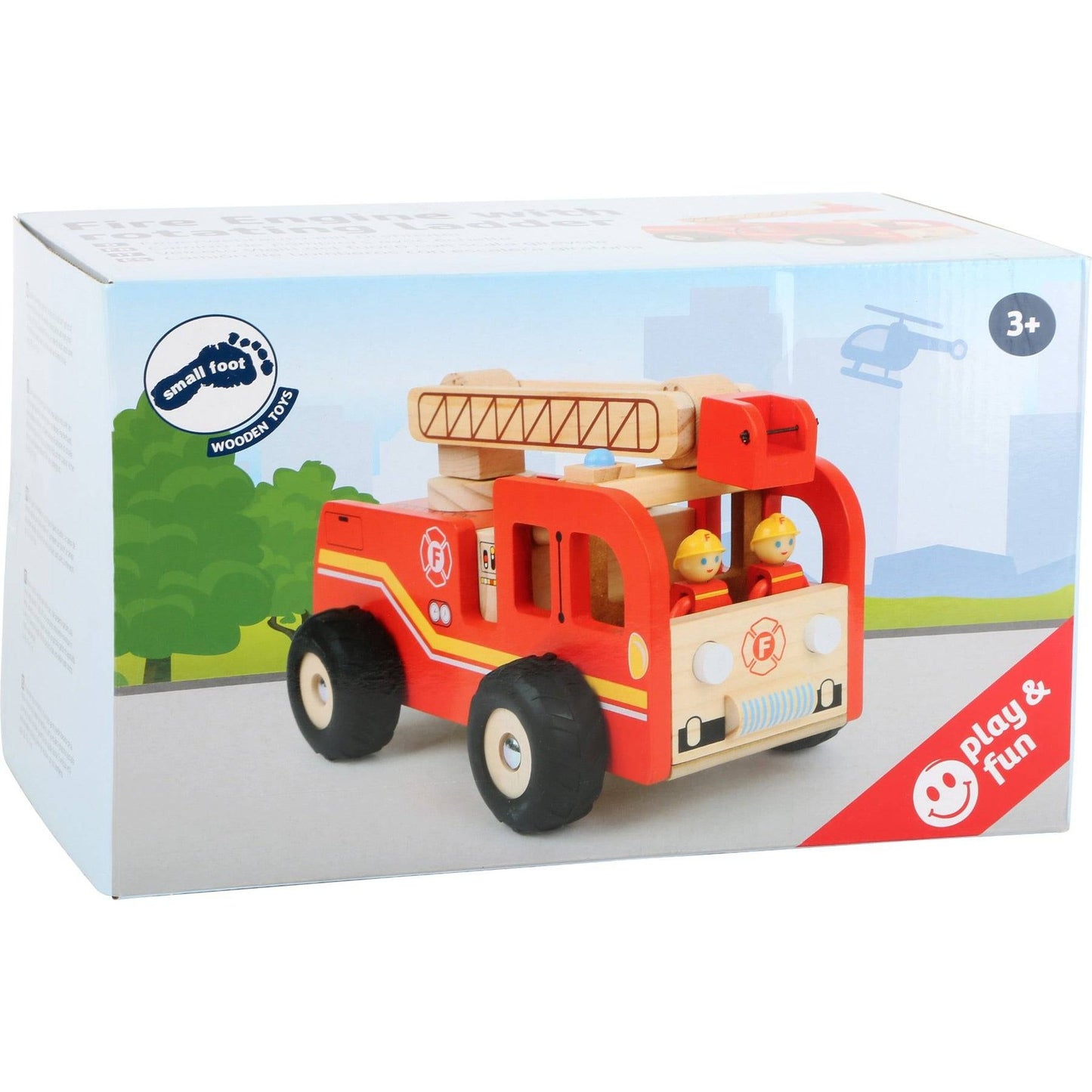 Feuerwehrauto mit Drehleiter