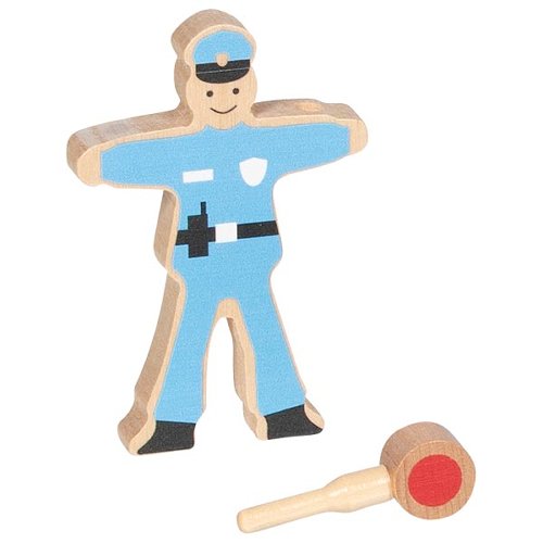 Verkehrszeichenset Polizist Ole