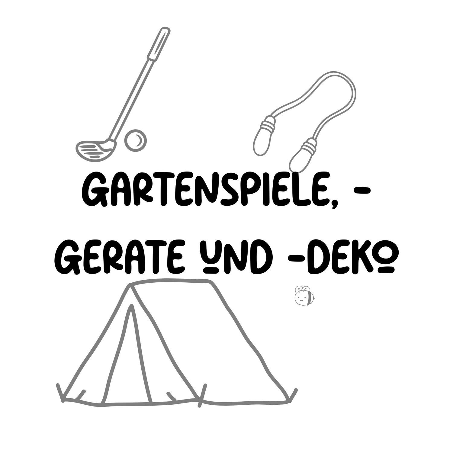 Gartenspielzeug, -geräte und-dekoration